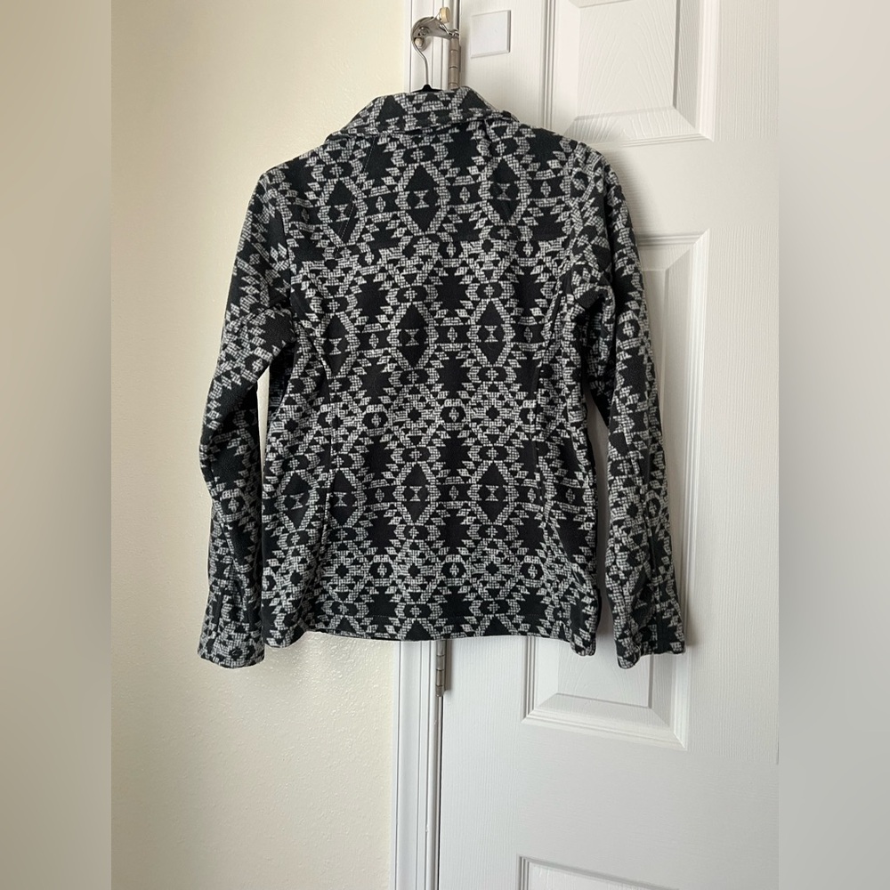 Columbia Grey And White Patterned Jacket - image 2